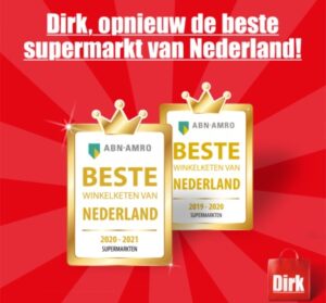 Dirk opnieuw beste Supermarkt van Nederland