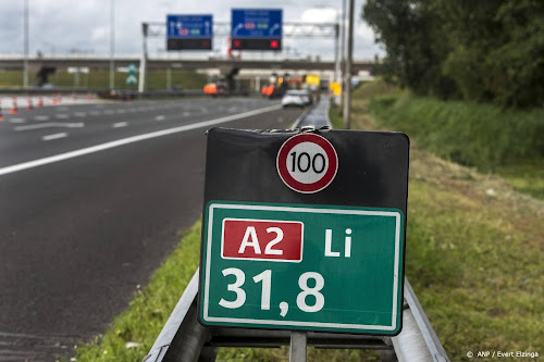 A2 dicht tussen Breukelen en Maarssen door politieactie