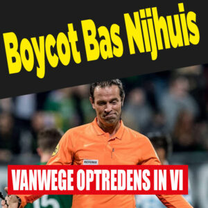 Boycot Bas Nijhuis vanwege tv-optredens bij Johan Derksen