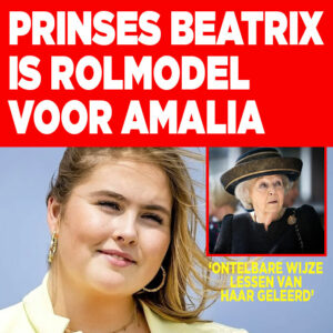 Prinses Beatrix rolmodel voor Amalia