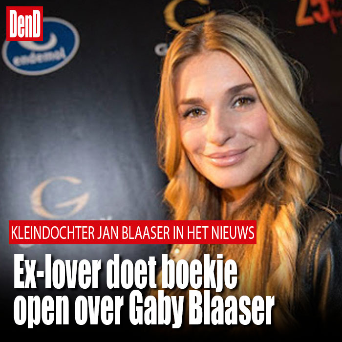 Ex-lover doet een boekje open over Gaby Blaaser