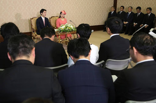 Bescheiden huwelijk prinses Ayako