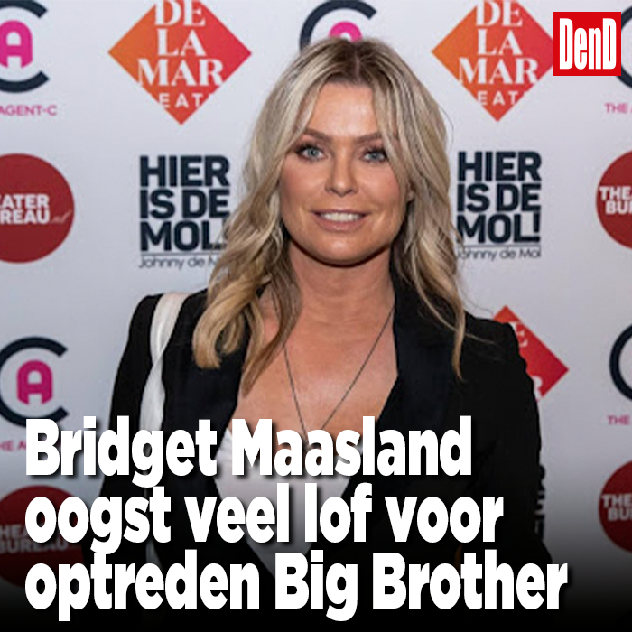 Bridget Maasland oogst veel lof voor optreden Big Brother
