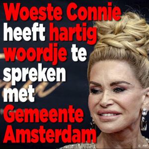 ZIEN! Woeste Connie Witteman heeft hartig woordje te spreken met Gemeente Amsterdam