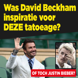 Was David Beckham inspiratie voor DEZE tatoeage?