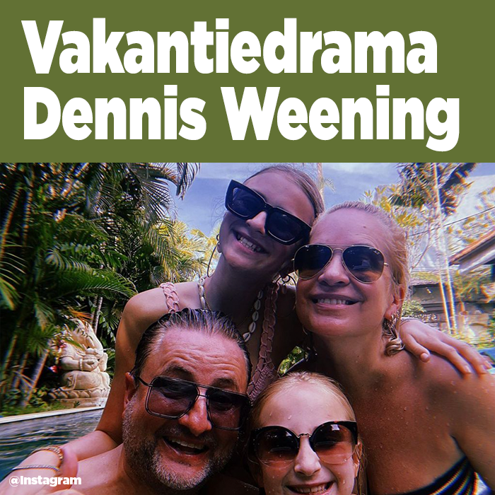 Vakantiedrama voor Dennis Weening
