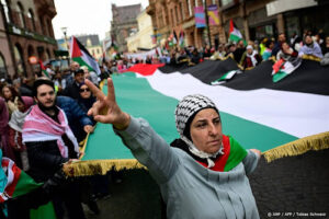 Duizenden pro-Palestijnse demonstranten op straat in Malmö