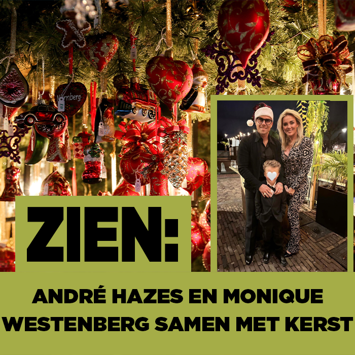 ZIEN: André Hazes en Monique Westenberg samen met kerst