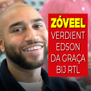 Zóveel verdient Edson da Graça als presentator bij RTL