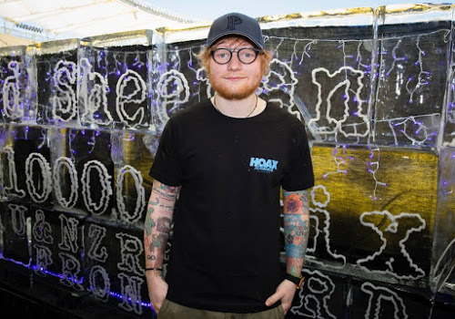 Ed Sheeran viert jaar zonder sigaret