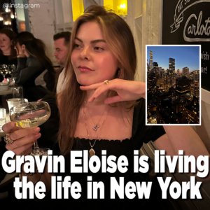 Gravin Eloise is living the life in New York