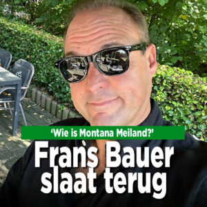Frans Bauer slaat terug naar Montana Meiland: &#8216;Wie is zij?&#8217;