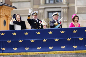 Frederik en Mary aangekomen in Zweden voor eerste staatsbezoek