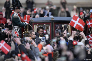Nieuwe koning in Denemarken.