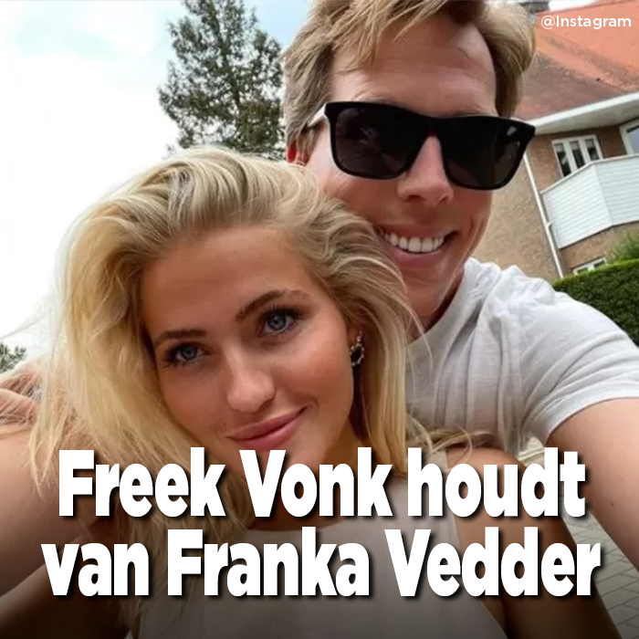 Freek Vonk houdt nog steeds van ex Franka Vedder