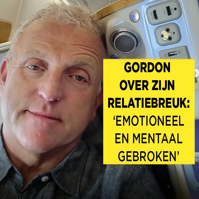 Gordon over zijn relatiebreuk: ‘Emotioneel en mentaal gebroken’