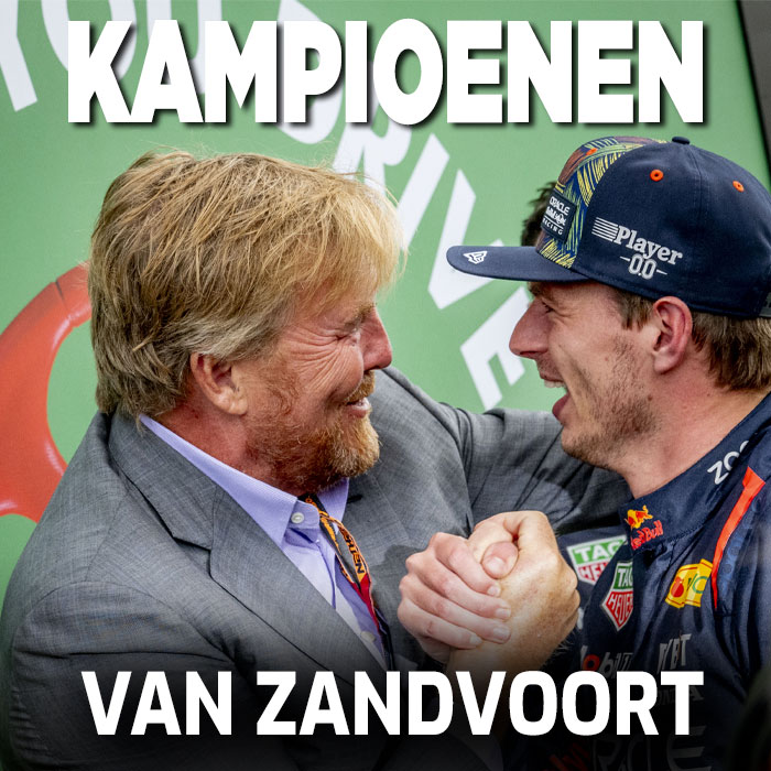 Grand Prix Zandvoort en winnaar Max koninklijk goedgekeurd