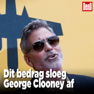 Dit bedrag sloeg George Clooney af voor één dag werk