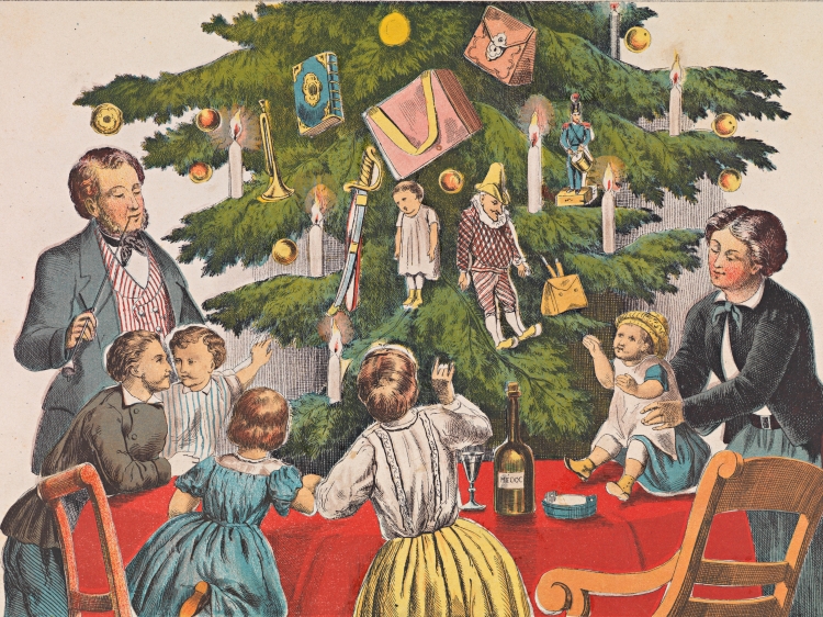 De geschiedenis van de kerstboom