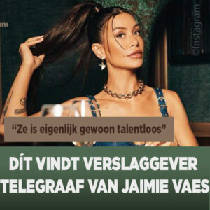 Jamie Veas compléét afgekraakt door De Telegraaf: &#8220;Waarom kijken we hiernaar?&#8221;