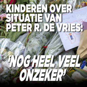 Dankwoord van kinderen  Peter R. de Vries