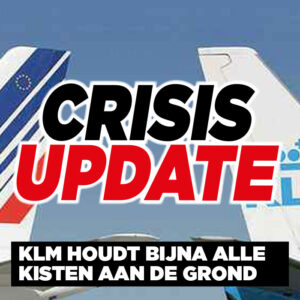 Drama voor Air France KLM: vliegtuigen aan de grond