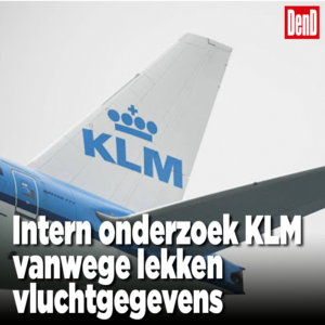 Intern onderzoek KLM vanwege lekken vluchtgegevens