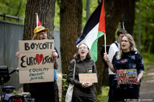 Klein protest bij AVROTROS tegen songfestivaldeelname Israël