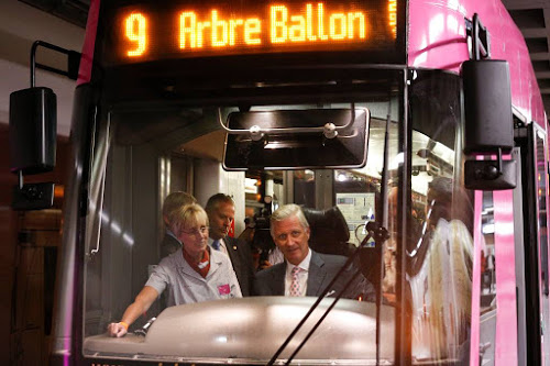 Koning Filip opent Brusselse tramlijn