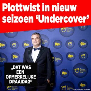 Plottwist in nieuw seizoen ‘Undercover’