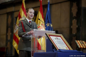 Leonor ontvangt hoogste onderscheiding Zaragoza