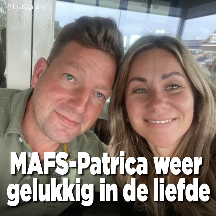 MAFS-Patrica weer gelukkig in de liefde