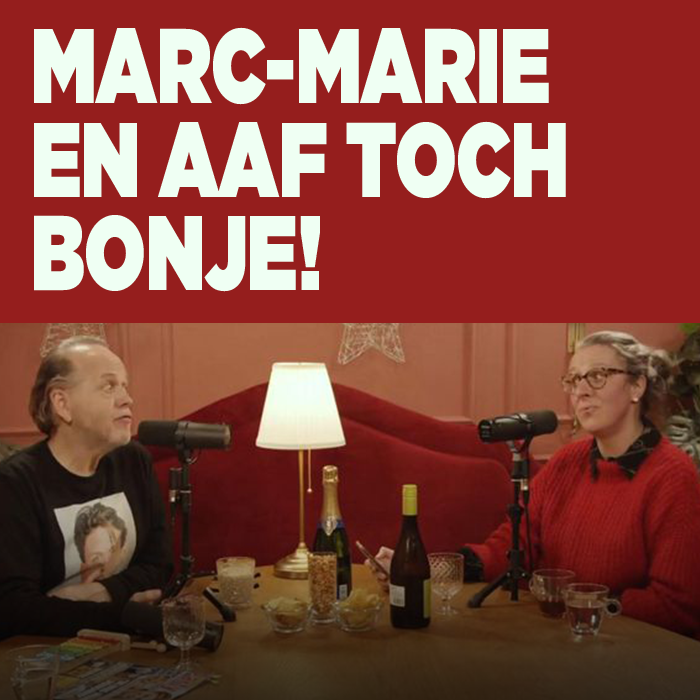Marc-Marie en Aaf toch bonje