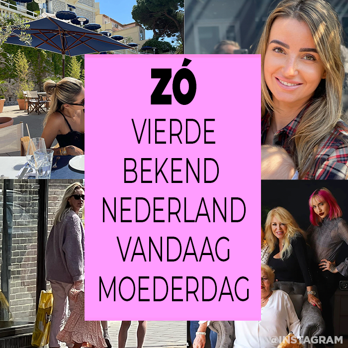 Zó vierde Bekend Nederland moederdag