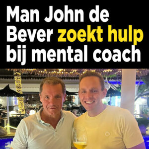 Man John de Bever zoekt hulp bij mental coach