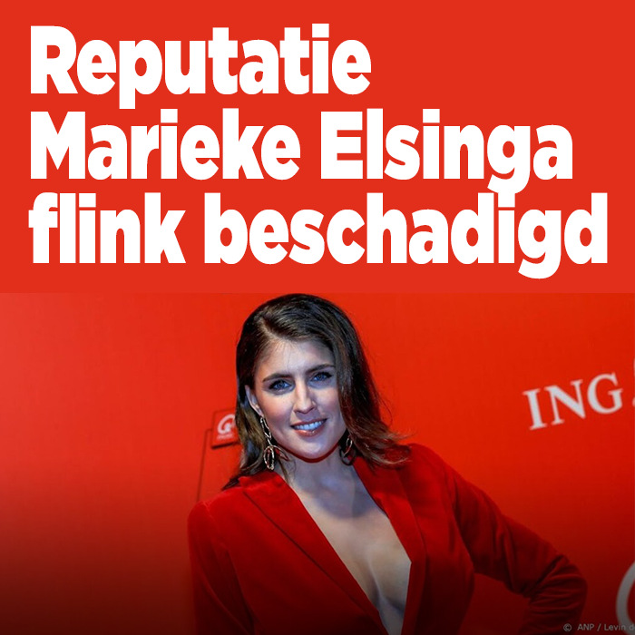 Reputatie Marieke Elsinga flink beschadigd