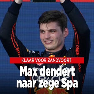 Max klaar voor Zandvoort na sensationele zege Spa