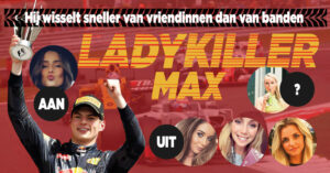 Max Verstappen is een echte womanizer