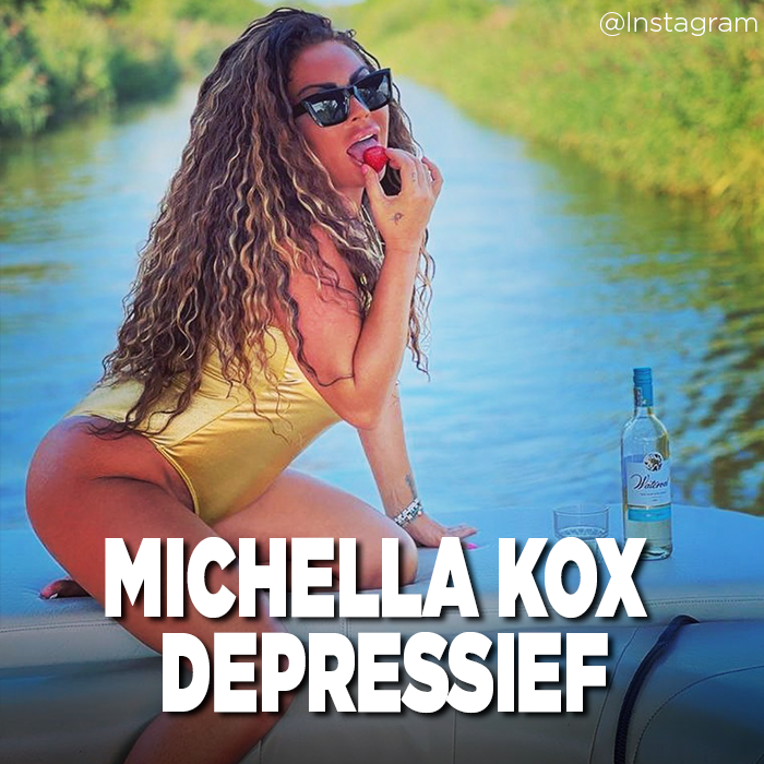 Michella Kox depressief
