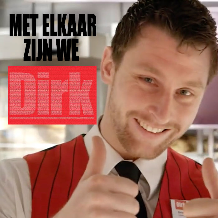 Dirk van den Broek Met Elkaar|Met Elkar zijn we Dirk