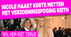 Nicole Kidman maakt korte metten met verzoeningspoging Keith Urban: ‘wil hem niet terug’