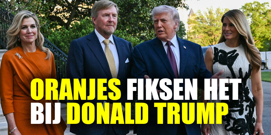 ORANJES FIKSEN HET BIJ DOBALD TRUMP