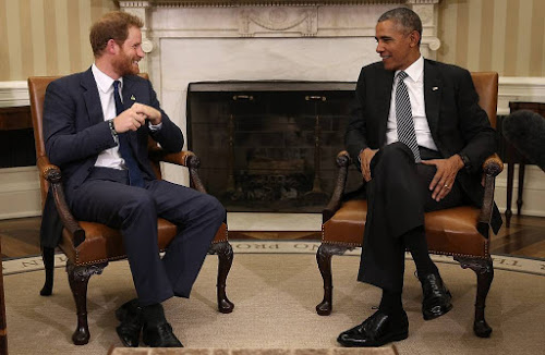 Obama&#8217;s feliciteren Harry en Meghan