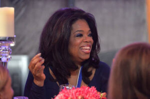 Oprah neemt oeuvreprijs Globes in ontvangst