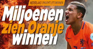 Nederland massaal achter Oranjevrouwen