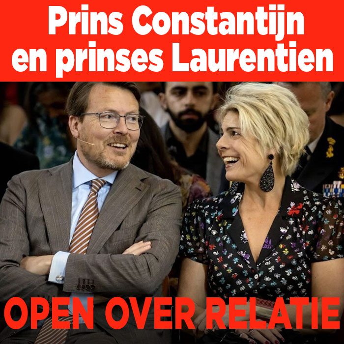 Prinses Laurentien en Prins Constantijn openhartig over relatie