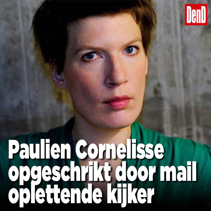 Paulien Cornelisse opgeschrikt door mail oplettende kijker