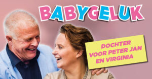 BABYGELUK: Peter Jan Rens en Virginia verwachten dochter