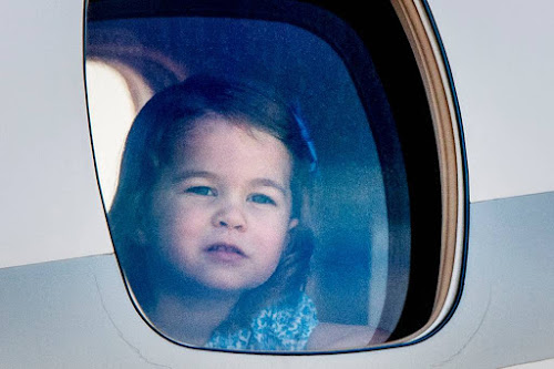 Schattig: prinses Charlotte voor het eerst naar school