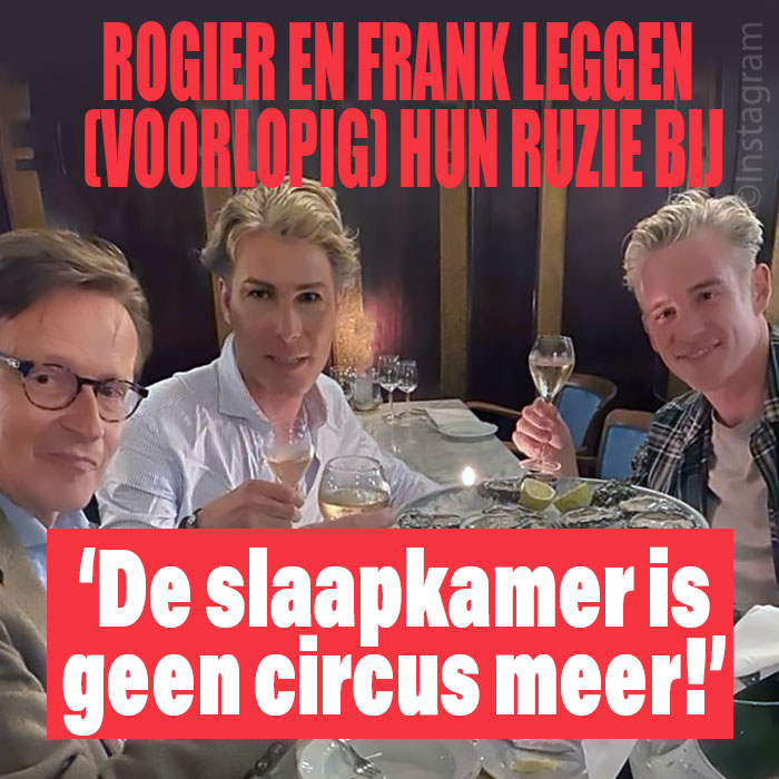 Ruzie bijgelegd tussen Rogier en Frank|Art Rooijakkers in gesprek met Rogier.